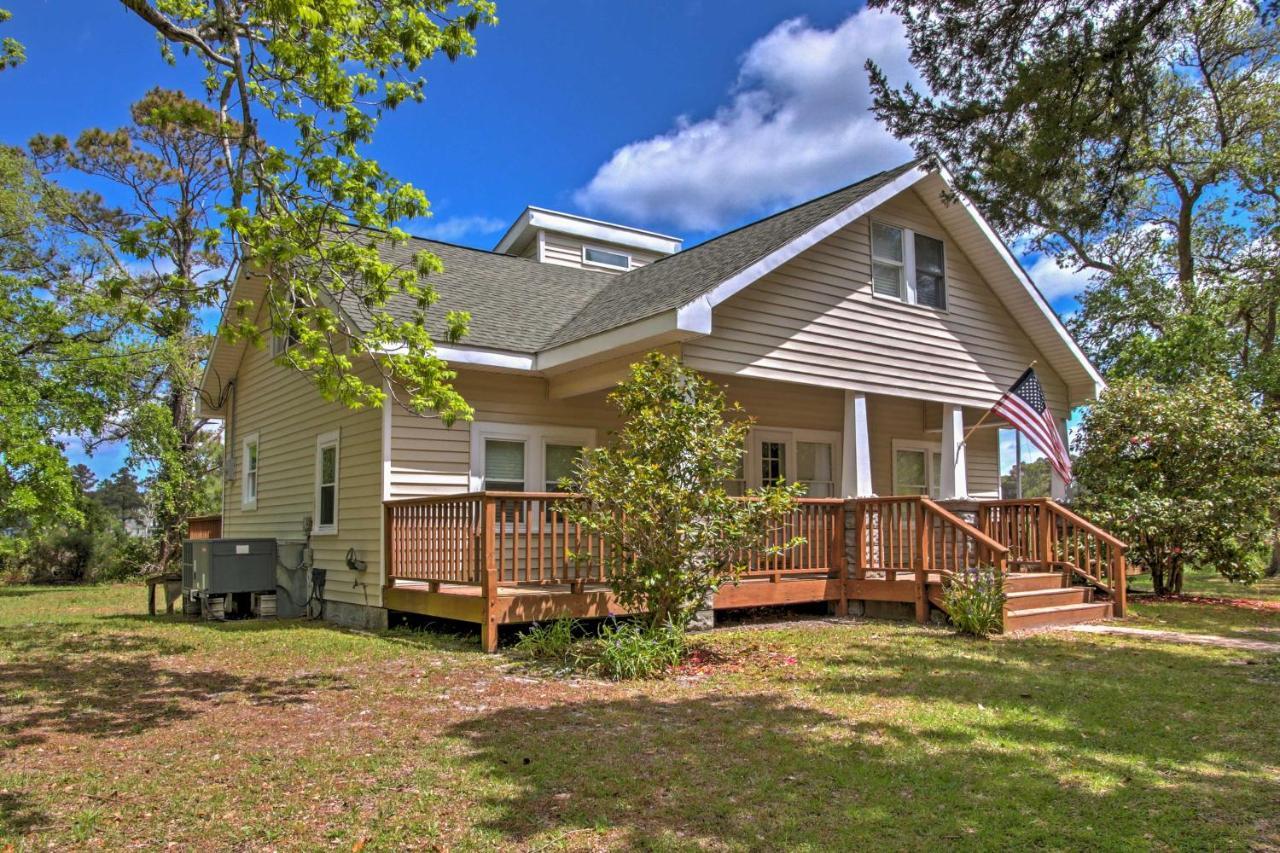 Secluded And Quiet Coastal Home 1 Mile To Boat Ramp Sealevel Eksteriør billede